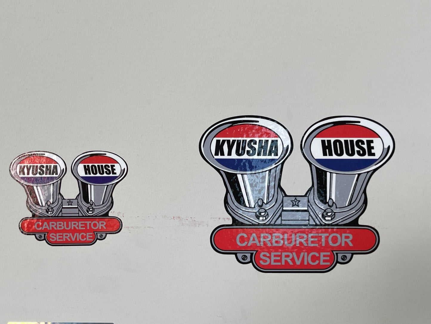 Kyusha House carburetor service decal