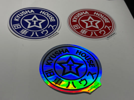 Round Kyusha House decal