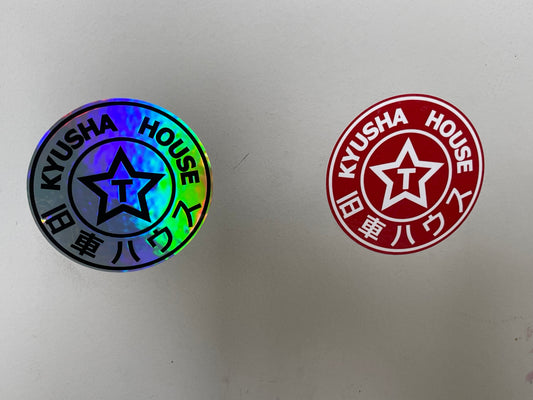 Round Kyusha House decal